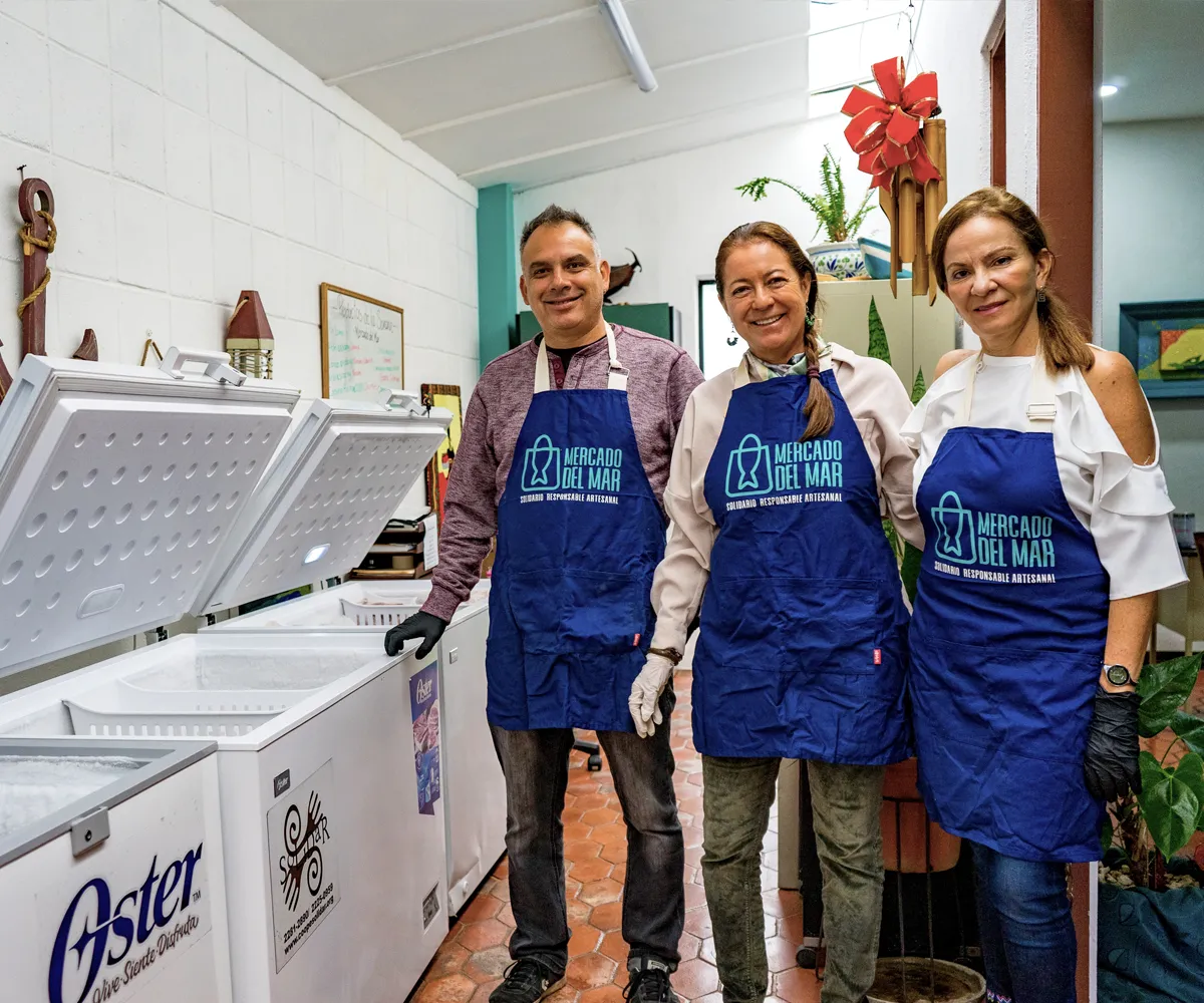 Mercado del Mar: comercio justo con enfoque de derechos humanos